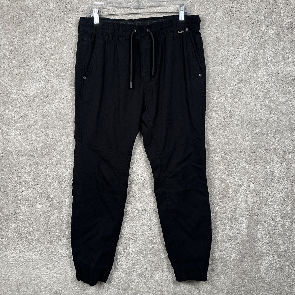 Projek Raw Bungee Cargo Jogger Pants Classic Fit Stretch Pull On Black Size M